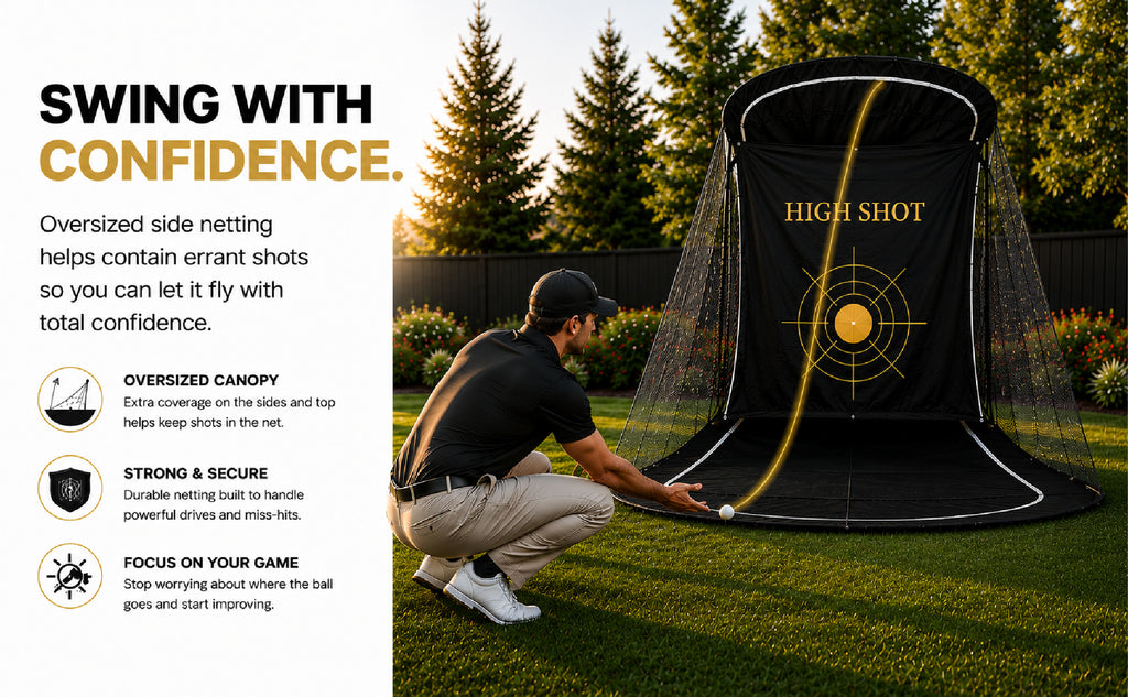High Shot Golf Training Net