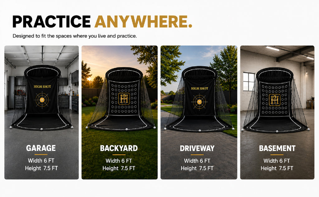 High Shot Golf Training Net