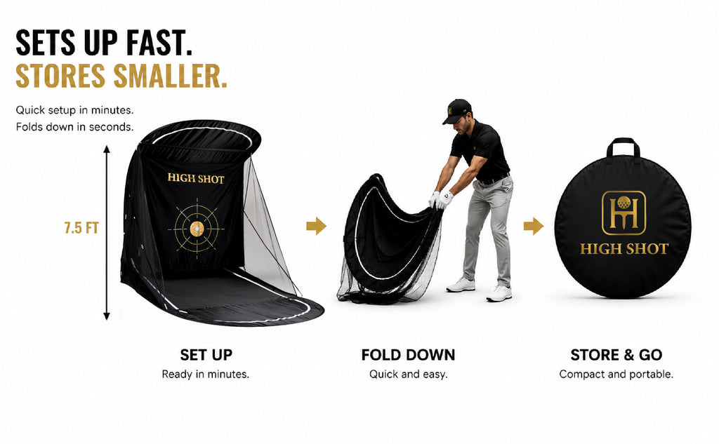 High Shot Golf Training Net