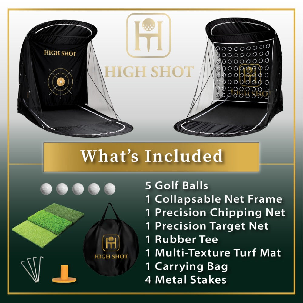 High Shot Golf Training Net