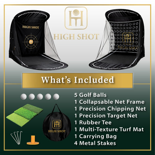 High Shot Golf Training Net